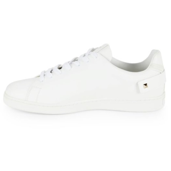 NIB $690 Valentino Backnet Perforated Sneaker in White -  11.5US  / 41.5! - Picture 4 of 5